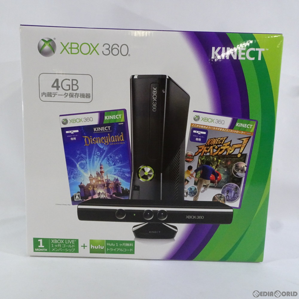 中古 訳あり 本体 Xbox360 Xbox 360 4gb Kinect キネクト ディズニー地維 アドベンチャーズ同梱バリアシオン S4g Cannes Encheres Com