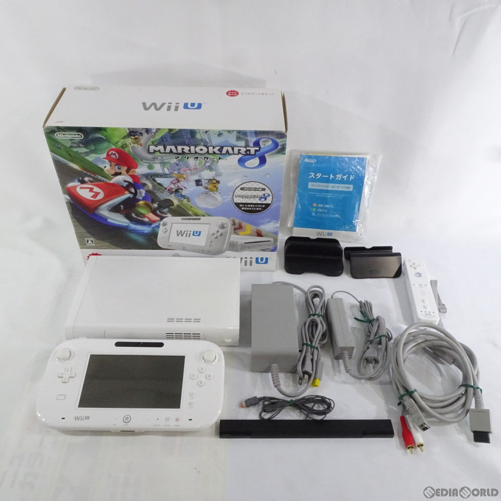 中古 訳あり 本体 Wiiu Wii U もうに遊べる マリオ手車8 ひとそろい シロ Shiro 白いこと Wup S Wagh Lapsonmexico Com