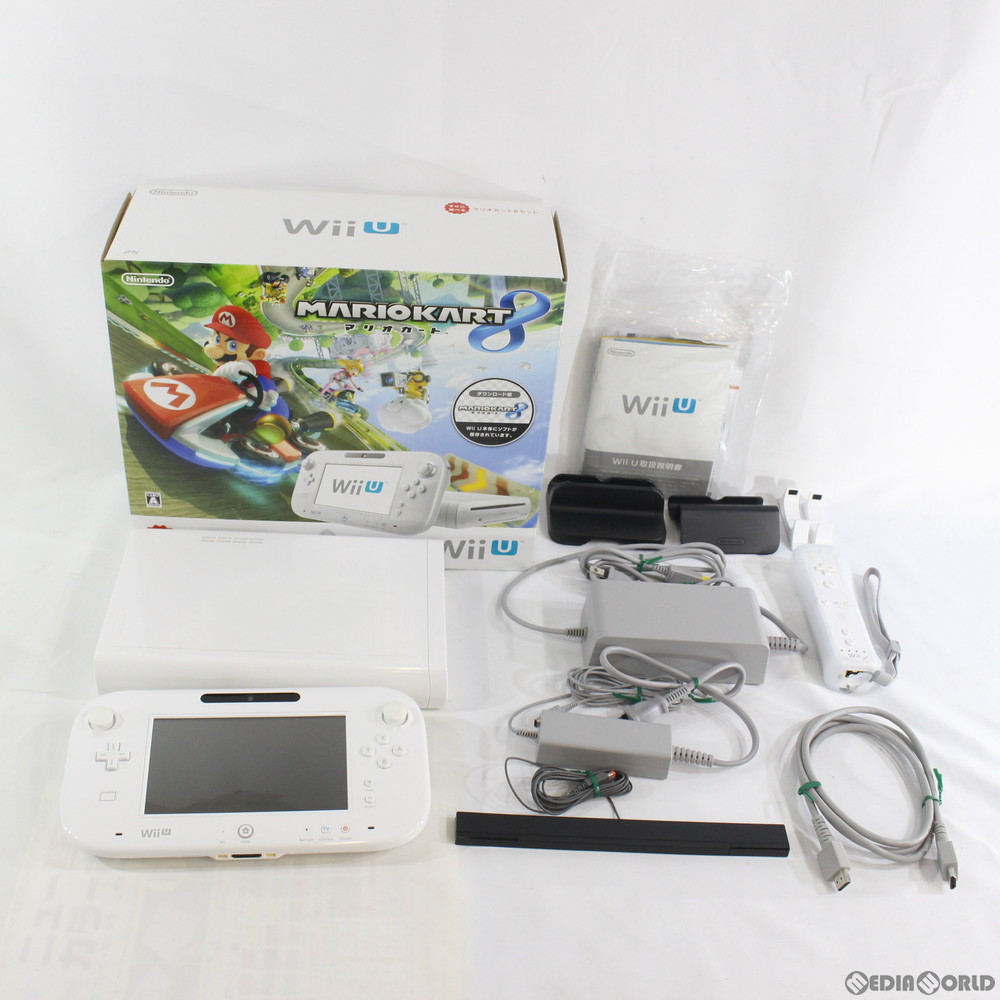 中古 訳あり 本体 Wiiu Wii U すぐにに遊べる マリオ台車8 揃 シロ Shiro 白いこと Wup S Wagh Barlo Com Br