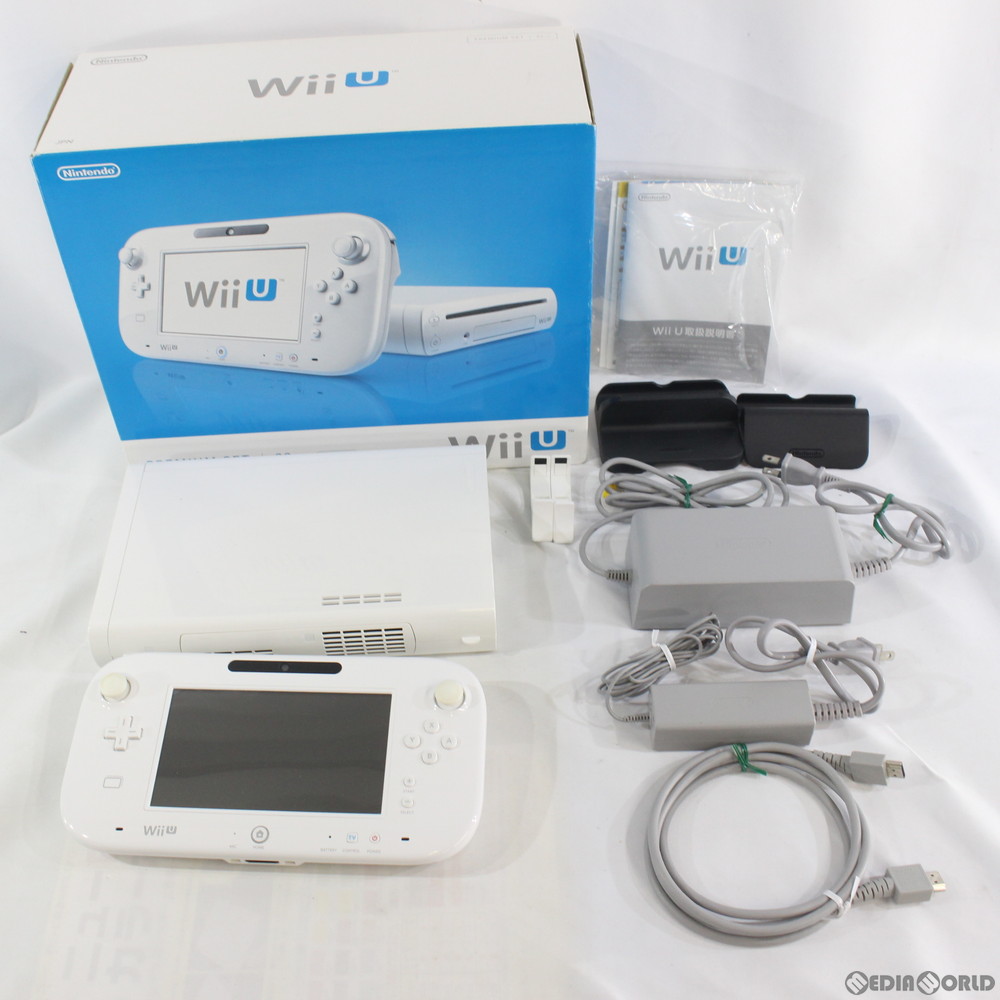 中古 訳あり 本体 Wiiu Wii U プレミアムセット Premium Set Shiro シロ 白 本体メモリー32gb Wup S Wafc Psicologosancora Es