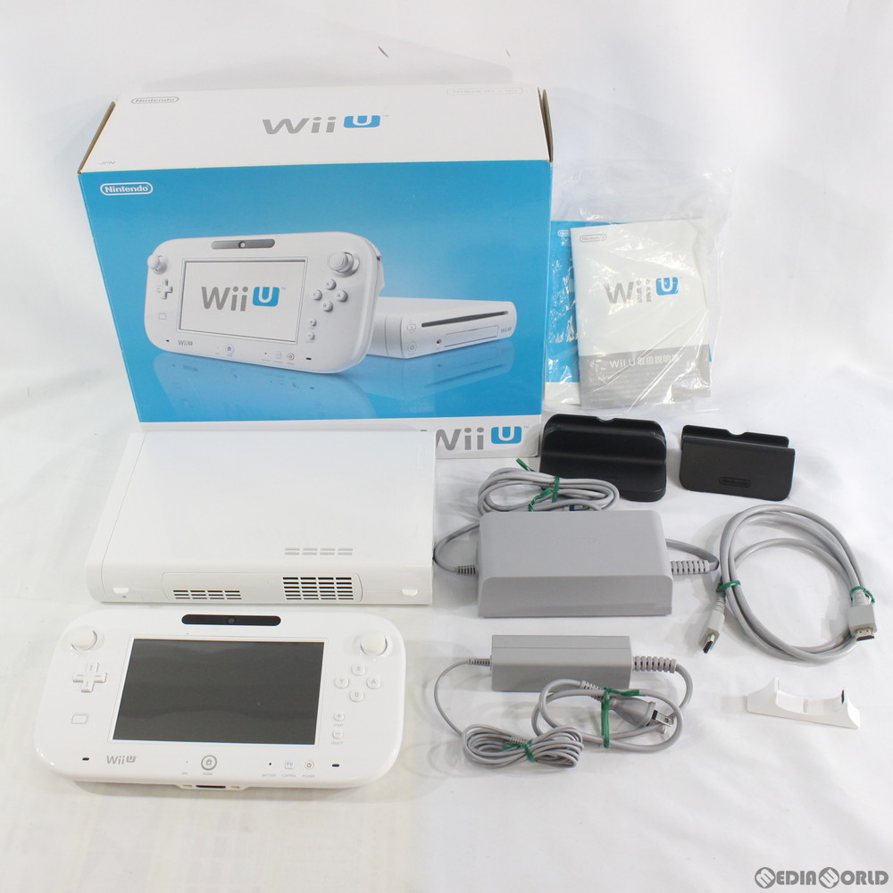 中古 訳あり 本体 Wiiu Wii U プレミアムセット Premium Set Shiro シロ 白 本体メモリー32gb Wup S Wafc Sobolewscy Pl