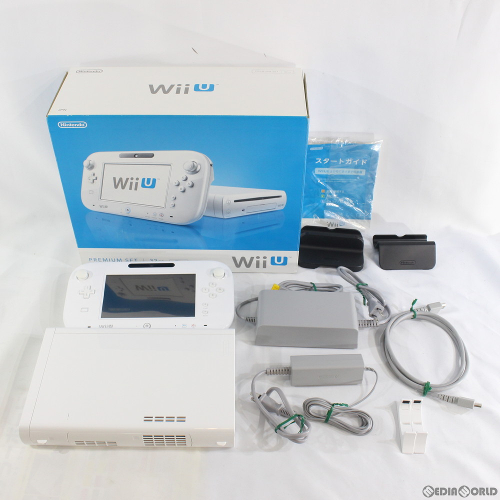 中古 訳あり 本体 Wiiu Wii U プレミアムセット Premium Set Shiro シロ 白 本体メモリー32gb Wup S Wafc Paigebird Com
