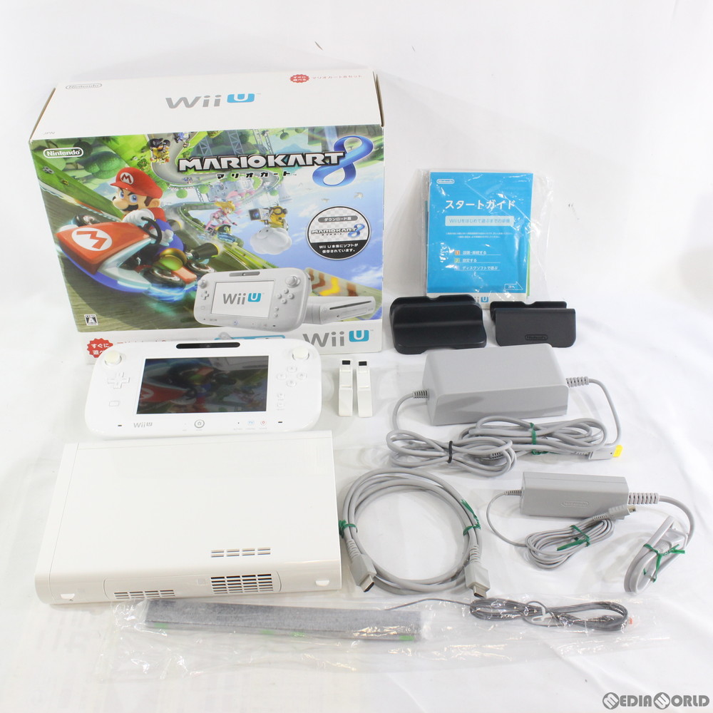 中古 訳あり 本体 Wiiu Wii U すぐに遊べる マリオカート8 セット シロ Shiro 白 Wup S Wagh Andapt Com
