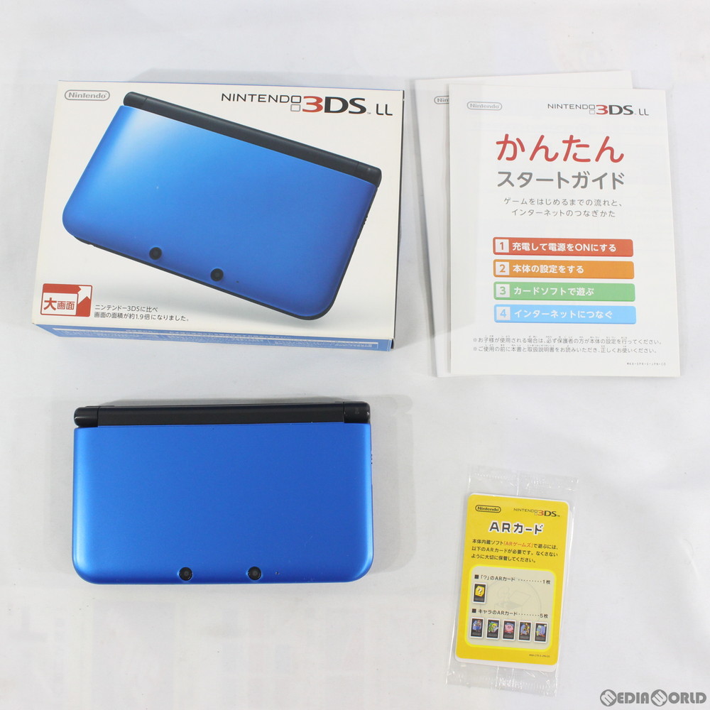 中古 訳あり 本体 3ds ニンテンドー3ds Ll ブルー ブラック Spr S Bakk Rvcconst Com