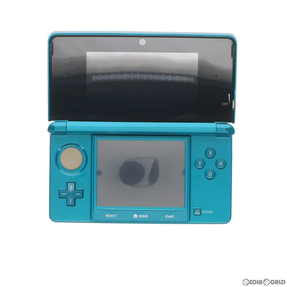 中古 筋合あり 本体 3ds ニンテンドー3ds アクアブルー Ctr S Baaa Opto Bi Be