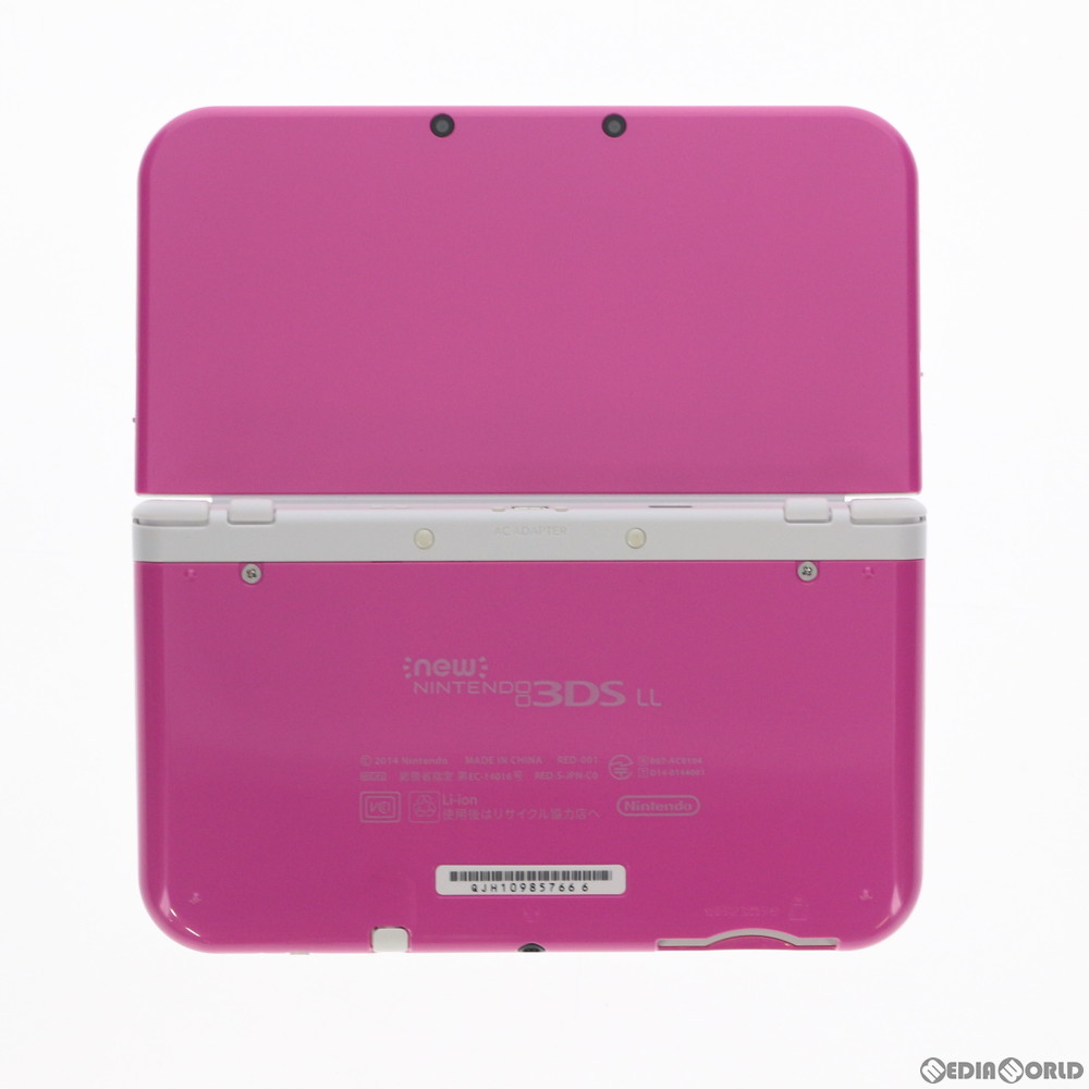 中古 訳合あり 本体 3ds Newニンテンドー3ds Ll 桜色 白 Red S Paaa Opto Bi Be