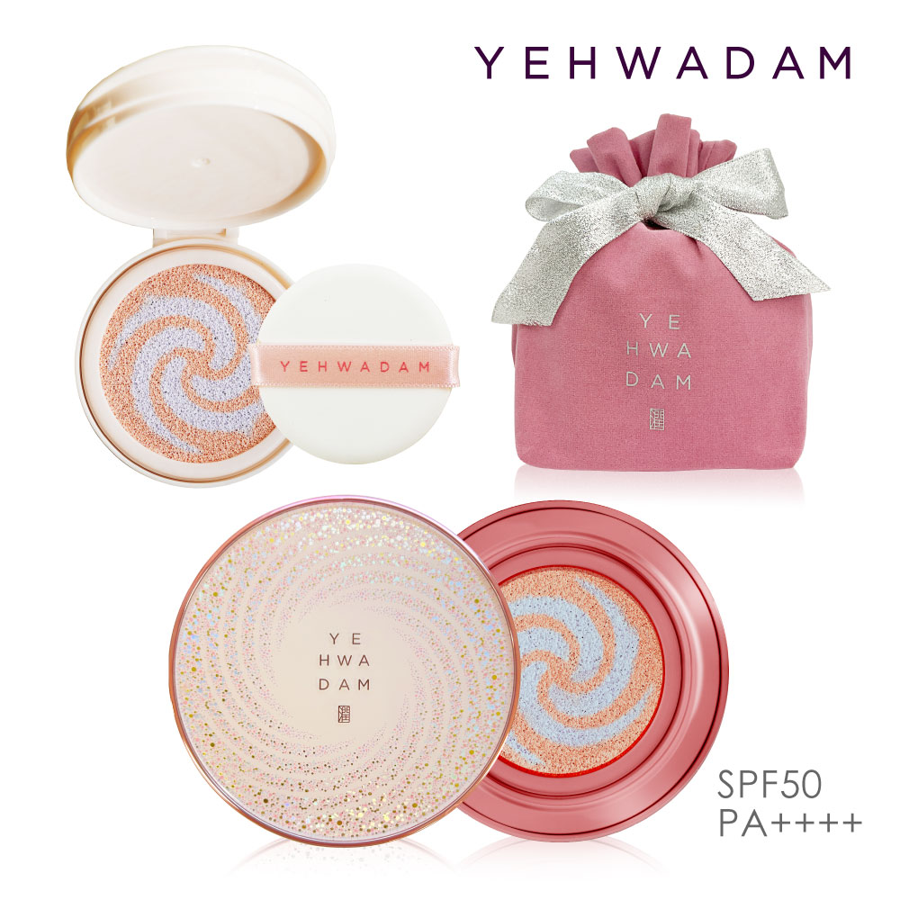 YEHWADAM ブライトアップクッション DX本体1レフィル2巾着袋付き 楽天市場】イェファダム サンクッション ブライトアップ