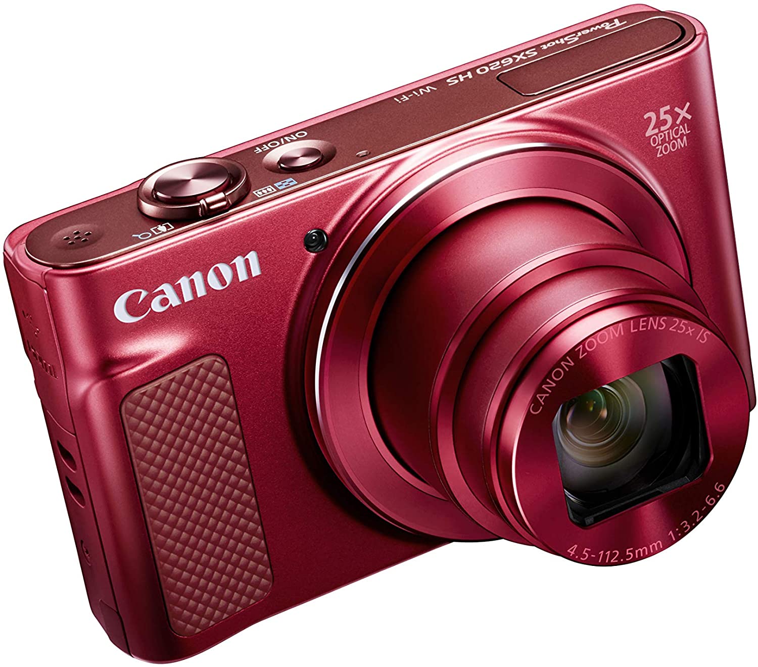 レッド系 Canon コンパクトデジタルカメラ PowerShot SX620 HS