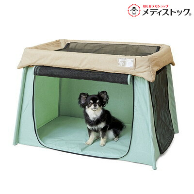 【ボンビアルコン】ペットにやさしいソフトワンサークル ミントグリーン 1個 ☆ペット用品 ※お取り寄せ商品