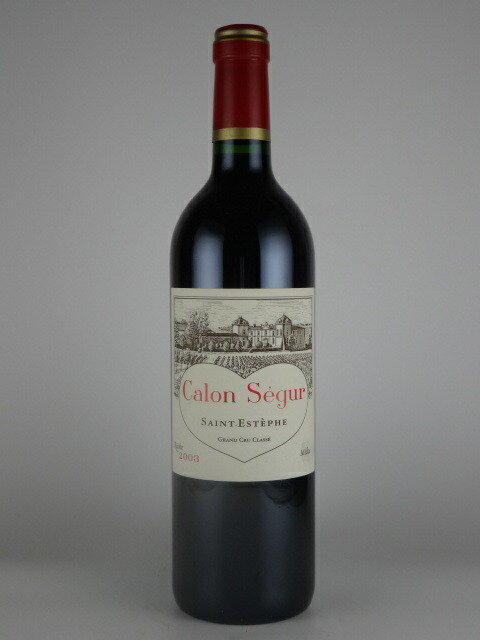 楽天市場】[2003] シャトー・カロン・セギュール Chateau Calon