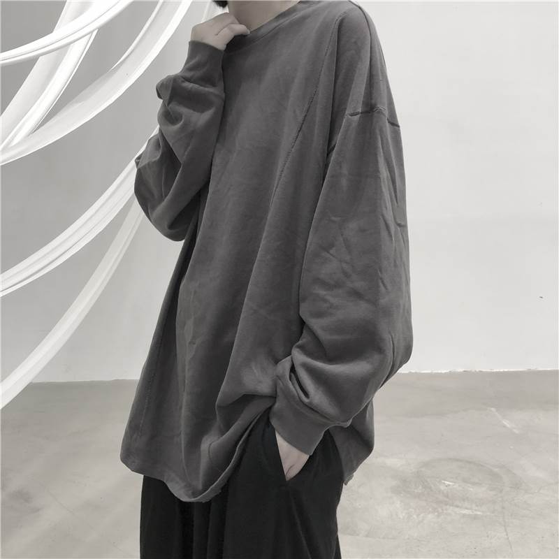 【P2倍\u0026引き換え証有】 トップス 調教師 心地よい 春 今めかしい かっこいい 10代 広広とした 秋 着飾る 男女兼用 通学 メンズ 30代 公休日 ラウンドのど首 袖あり 20代 学習者 レディース ボーイッシュ 分かりやすい メンズライク ありの実