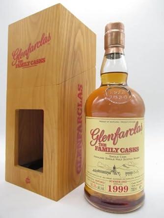 【正規品　シングルモルト】 グレンファークラス 1999 シェリー バット カスクNo.5212 ファミリーカスク 55.3度 700ml