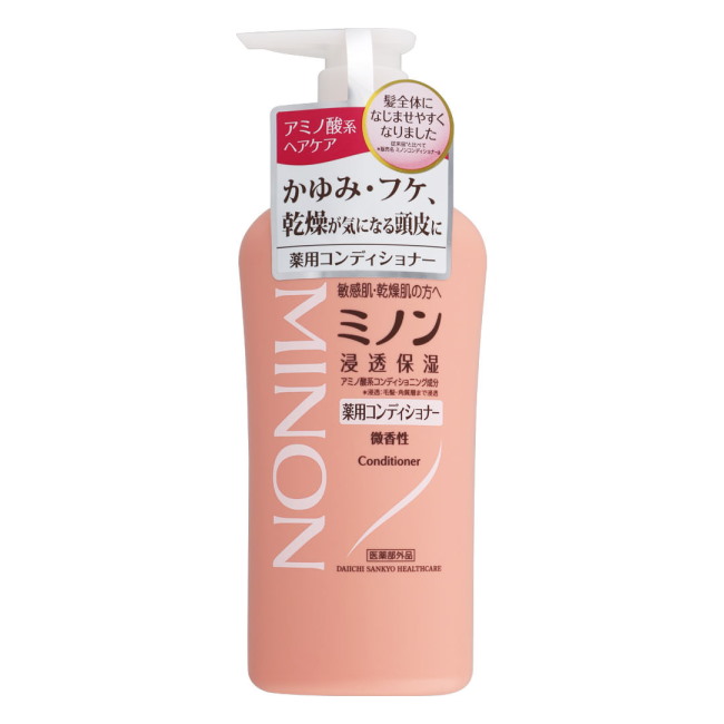 楽天市場】ミノン薬用ヘアシャンプー ポンプ (450mL) 第一三共 minon