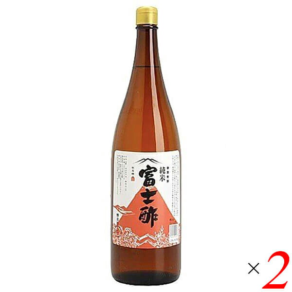 【マラソン限定！100円クーポン】お酢 米酢 純米酢 飯尾醸造 純米 富士酢 1.8L 2本セット