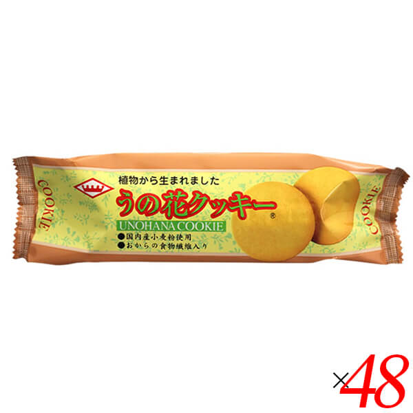 【マラソン限定！ポイント2倍！】お菓子 クッキー ビーガン キング製菓 うの花クッキー 80g 48個セット 送料無料 8,259円