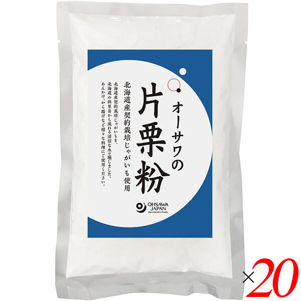片栗粉 馬鈴薯 オーサワの片栗粉 300g 20個セット 送料無料