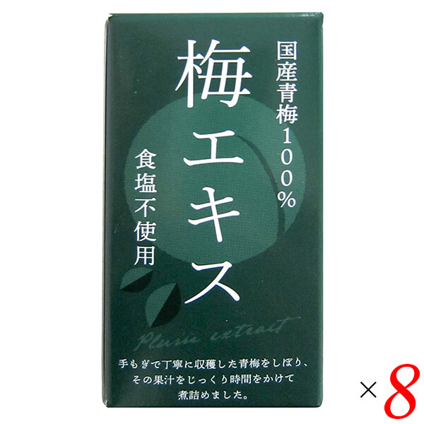 【100円クーポン!】学割6倍!梅 青梅 ペースト 特別栽培梅エキス 王隠堂 65g 8個セット 送料無料|健康ショップ!メガヘルス