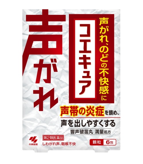 【第2類医薬品】6包 10個セット コエキュア ポスト便 送料無料 小林製薬 6包 こえきゅあ|メガヘルスマート