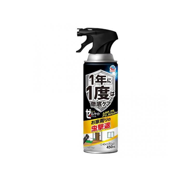4個 ゼロノナイト  イヤな虫用 ジェット機 450mL 4個 アース製薬