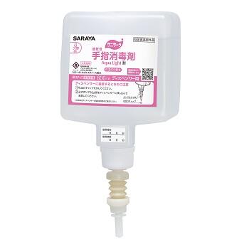 【指定医薬部外品】5個セット　600ｍｌ　送料無料　サニサーラ　Aqua Light H 　600mL　UDMD用　速乾性手指消毒剤　東京サラヤ｜メガヘルスマート