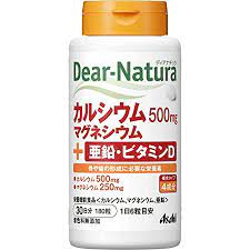 貨物輸送無料 アサヒフードアンドヘルスケア 180粒 10個 ディアナチュラ Caマグネシウム+ジンク・ヴィタミンD 180粒（30日分）×10