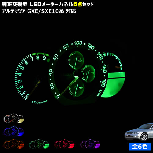 楽天市場】【保証付】RX-7 FD3S系 対応☆LEDメーターパネル 5点セット  発光色は・ホワイト・ブルー・オレンジ・グリーン・レッド・ピンクから選択可能【メガLED】【メール便送料無料】 : メガLED