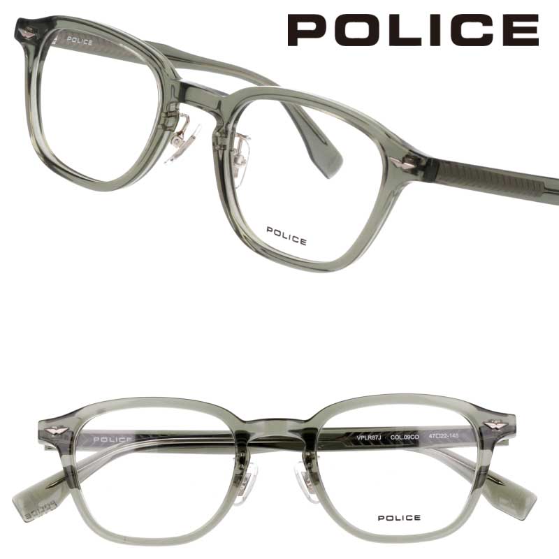 楽天市場】【POLICE】ポリス 眼鏡 メガネ フレーム VPLR87J-0819