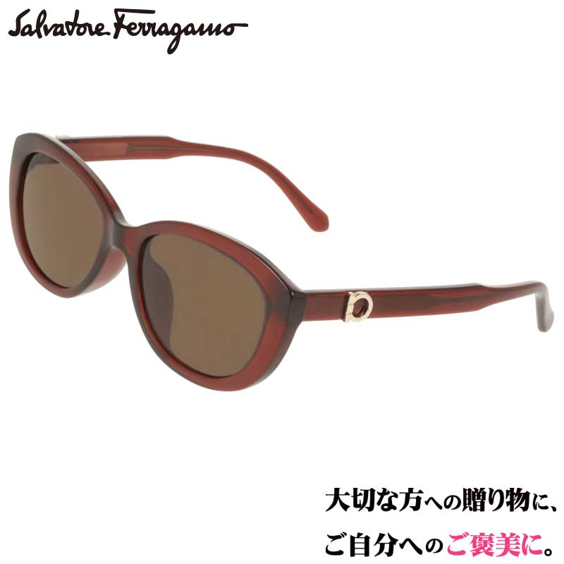Salvatore Ferragamo サングラス ブラウン 楽天市場】Ferragamo サングラス フェラガモ SF2074SELB 232