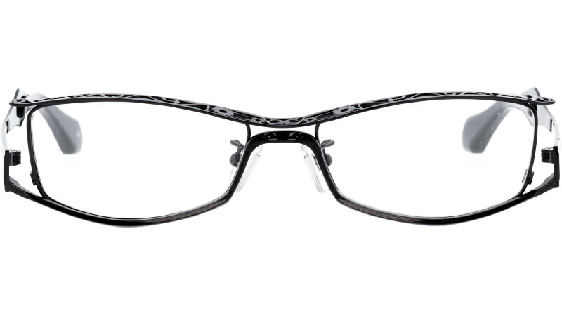 アニメ キャラクターとのコラボ 今最も注目されるメガネブランド Japan 眼鏡 In Human 映画やアーティスト レディース レスザンヒューマン Fandango 黒 ブラック Made 195 日本製 In Made Japan Pank Rock パンク ロック メガネ 個性 固定的 アナーキー 人と違うメガネ