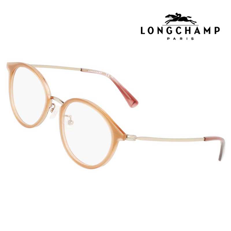 メガネ ロンシャン LONGCHAMP 正規店 LO2528LBJ 610 49 サイズ ローズメープル ゴールド レディース 女性用 ブランド眼鏡 ローブリッジ フィット Low Bridge Fit ズレにくい 正規店 longchamp 女性用 眼鏡 眼鏡フレーム メガネフレーム 度付き 可 度なし おしゃれ 送料無料｜メガネサングラスのDOURAKU
