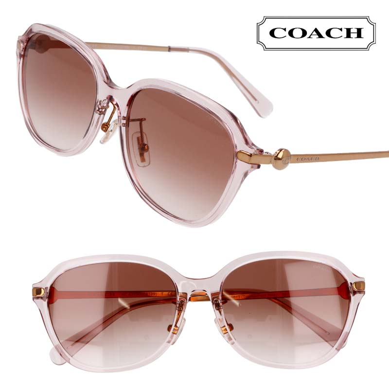 楽天市場】COACH コーチ サングラス HC7135 511136 54サイズ クリア