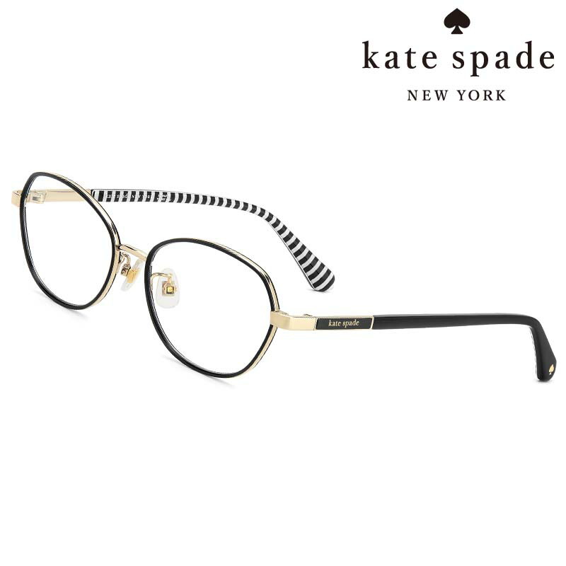 メガネ kate spade newyork ケイト・スペード ニューヨーク KS JOLISA 2 FJ 807 52サイズ ブラック 黒 レディース 女性用 可愛い かわいい お洒落 おしゃれ 度付き 度なし 10代 20代 30代 正規商品 ギフト プレゼント メガネ フレーム 通勤 通学 ファッション 学生