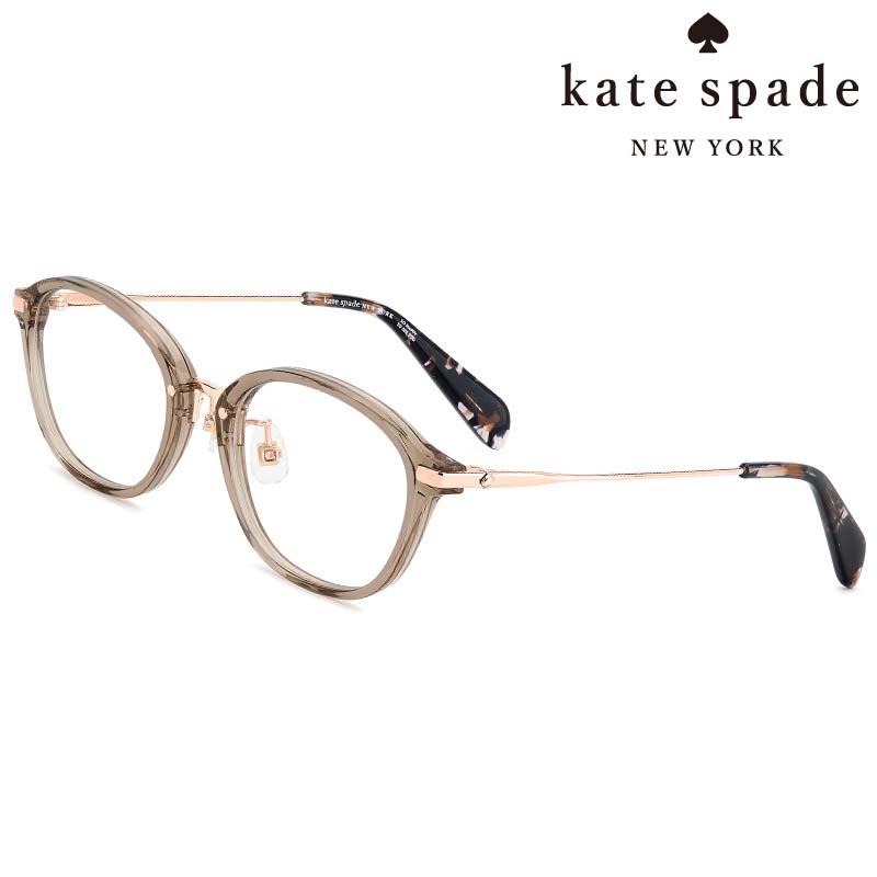 メガネ kate spade newyork ケイト・スペード ニューヨーク KS MYLEY FJ 2T3 49サイズ ベージュ レディース 女性用 可愛い かわいい お洒落 おしゃれ 度付き 度なし 10代 20代 30代 正規商品 ギフト プレゼント メガネ フレーム 通勤 通学 ファッション 学生
