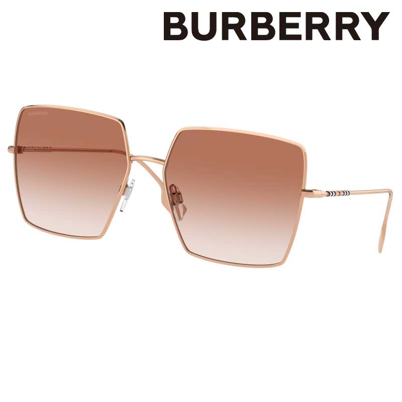 新品・現行モデル✨BURBERRY バーバリー ビッグロゴサングラス ブラウン BE4404F 300187 50 BURBERRY バーバリー サングラス ラウンド
