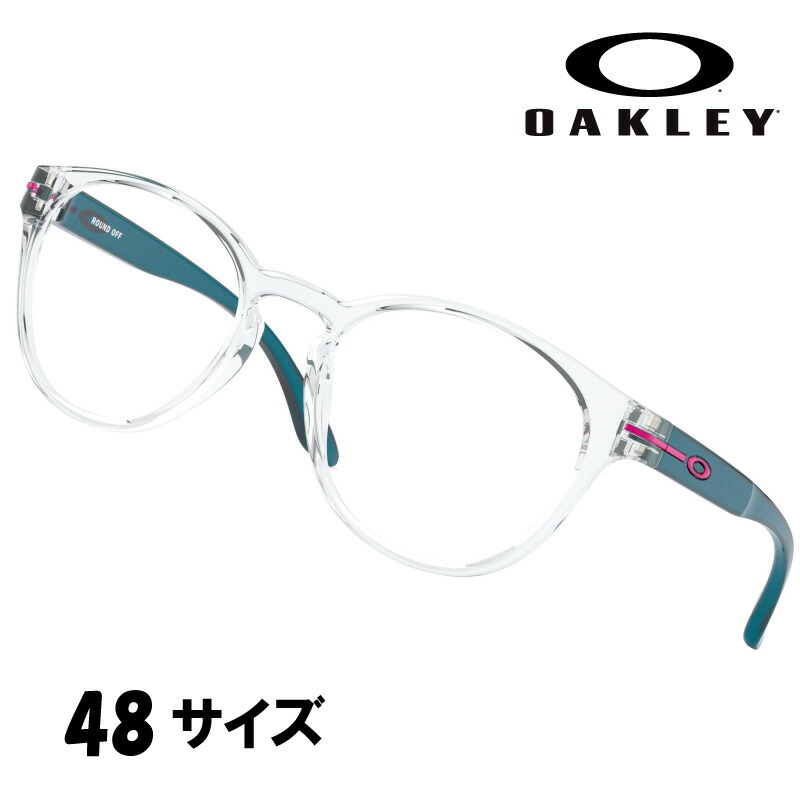 メガネ オークリー OAKLEY ox 8017 03 48 ROUND OFF ラウンドオフ クリア 透明 眼鏡 フレーム ジュニア キッズ 大人っぽい スマホ GAME eスポーツ ゲーミング ゲーム PC モニター 子供用 こども オススメ イチオシ おしゃれ 小顔 小さめ 部活 読書 女の子｜メガネサングラスのDOURAKU