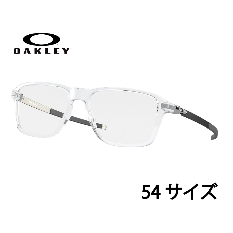 メガネ オークリー OAKLEY ox 8166 02 54 WHEELHOUSE ホイールハウス OMatter オーマター クリア 透明 ブラック 黒 眼鏡 フレーム メンズ 男性用 シンプル お洒落 オシャレ クール かっこいい クラシカル|メガネサングラスのDOURAKU