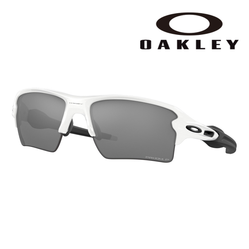サングラス オークリー OAKLEY oo 9188 81 FLAK 2.0 XL ブラック ホワイト 軽量 サングラス UVカット 紫外線カット 偏光レンズ O-Matter オーマター PRIZM プリズム 軽量 メンズ 男性用 海 山 釣り スポーツ スポーツ観戦 アウトドア 送料無料