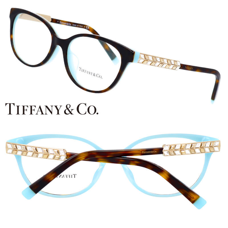 Tiffany Co かけるだけで素敵女子にワンランクアップ ティファニー 自分へのご褒美や贈り物に Tf23 B F8134 エレガンスバッグ 小物 ブランド雑貨 10代 眼鏡 キラキラ 30代 ティファニーブルー ハイブランド Tiffany 40代 べっ甲 代 入学記念 卒業記念 眼鏡 メガネ