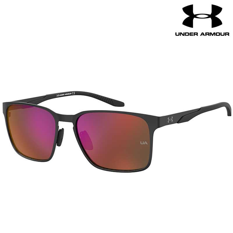サングラス アンダーアーマー UNDER ARMOUR UA ASSIST MTL G 57 807 UZ ブラック スポーツブランド サングラス UVカット 高級サングラス ギフト ドライブ 釣り UVカット 紫外線カット 紫外線対策 男性用 女性用 メンズ レディース|メガネサングラスのDOURAKU