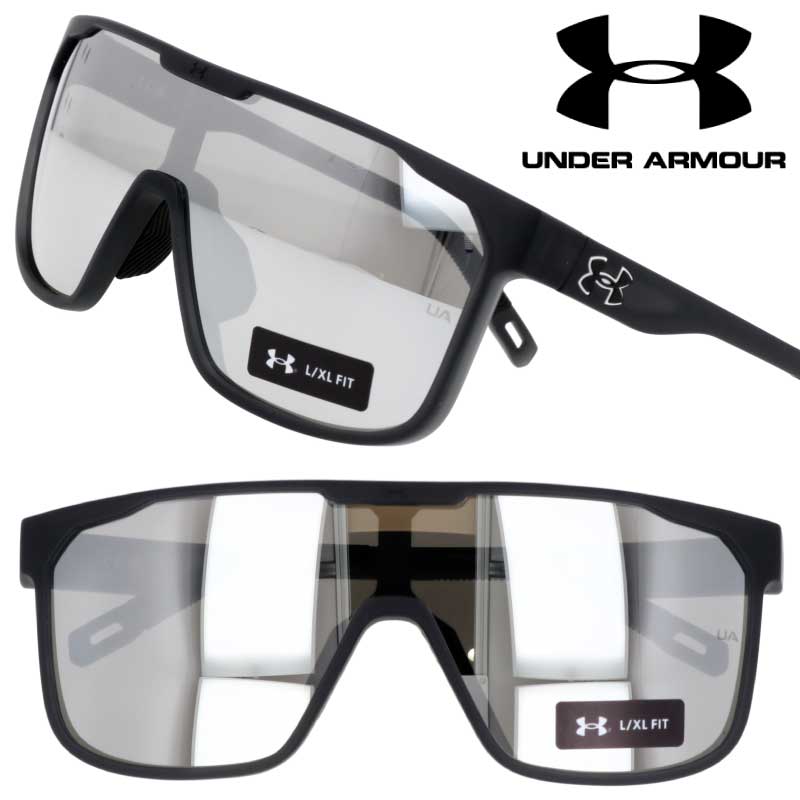 サングラス アンダーアーマー UNDER ARMOUR UA DEFINE/G 7C5T4 マットブラック 黒 シルバー ミラーレンズ スポーツ スポーツブランド UVカット 紫外線カット 紫外線対策 ジョギング ランニング ウォーキング ハイキング トレッキング 正規商品 軽量 スポーツサングラス