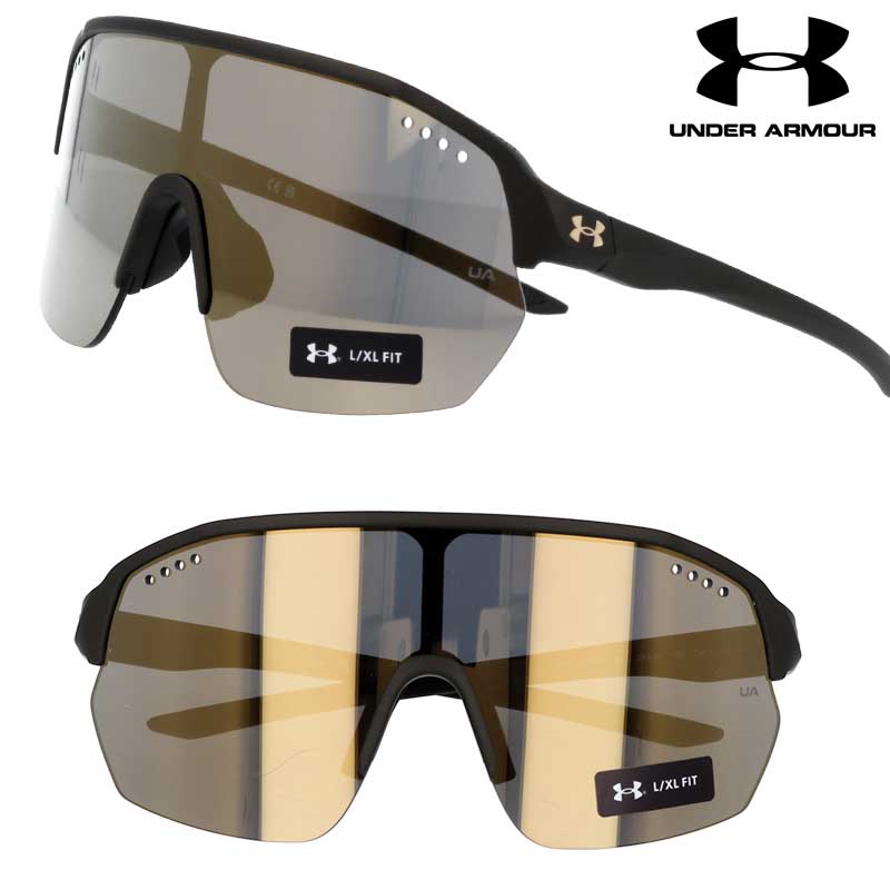 サングラス アンダーアーマー UNDER ARMOUR UA GAMEDAY2G ZK4JO マットブラック ミラーレンズ メンズ レディース 男性 女性 UVカット 紫外線カット 高級サングラス スポーツ ジョギング ランニング ウォーキング 登山 ハイキング トレッキング 正規商品 軽量|メガネサングラスのDOURAKU