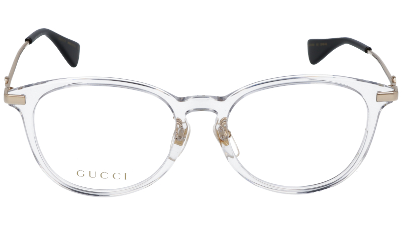 逆輸入 Gucci グッチ 眼鏡 Gg1014oa 003 クリアグレー メガネ おしゃれ ブランド ハイブランド モデル愛用 エレガント ゴージャス ラグジュアリー プレゼント ギフト 記念日 ご褒美 代 30代 40代 50代 メンズ レディース ビジネス イタリア製 Made In Italy