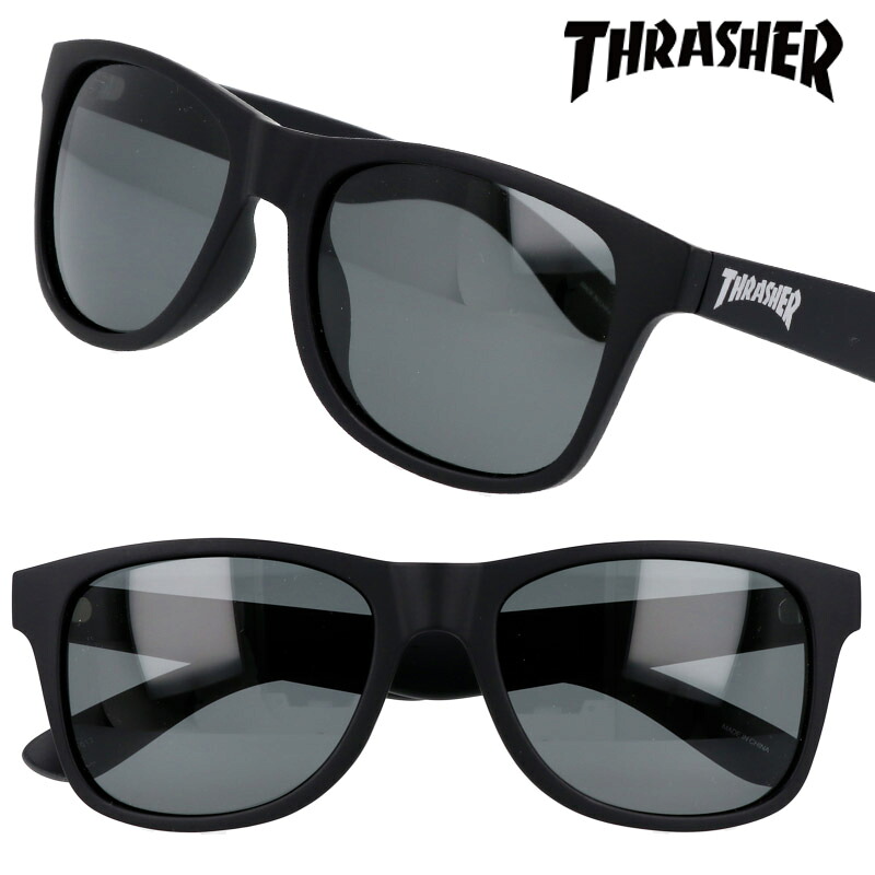 品質第一】THRASHER thrasher スラッシャー 1013-bk-smp サングラス