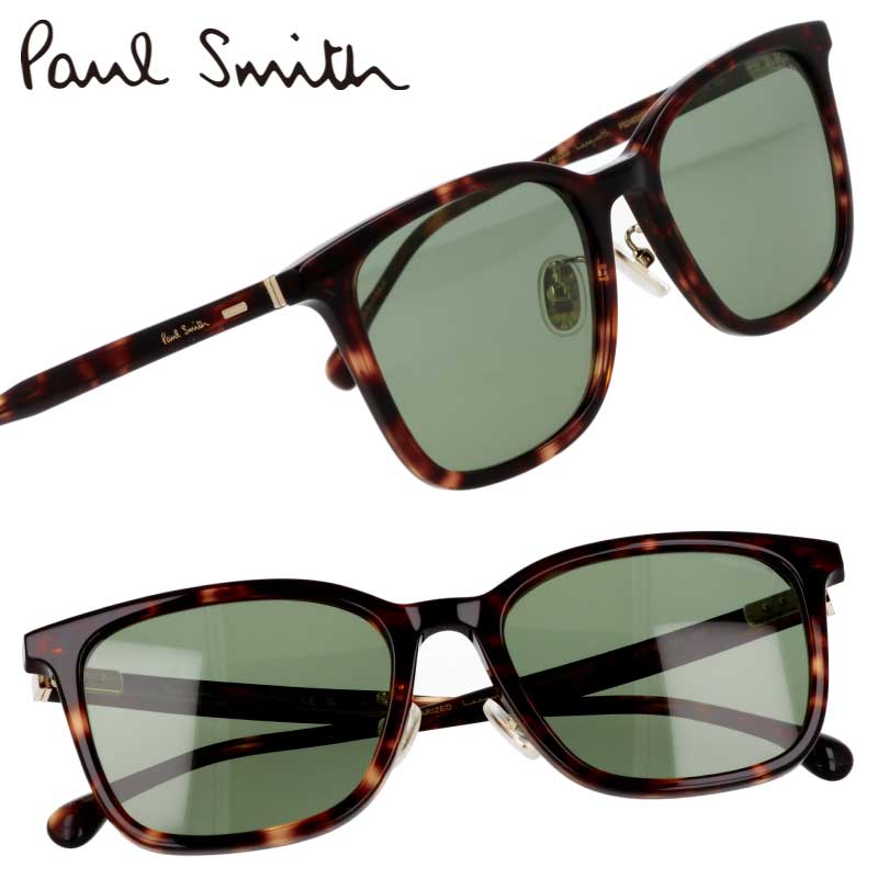 サングラス 偏光 UVカット ポールスミス PS24630SPLB 230 Langworth ブラウン べっ甲柄 グリーン paulsmith 偏光サングラス メンズ レディース 男性用 女性用 ブランド おしゃれ 紫外線カット 紫外線対策 日焼け対策 プレゼント ギフト 偏光レンズ 正規品 度付き 可 度なし｜メガネサングラスのDOURAKU