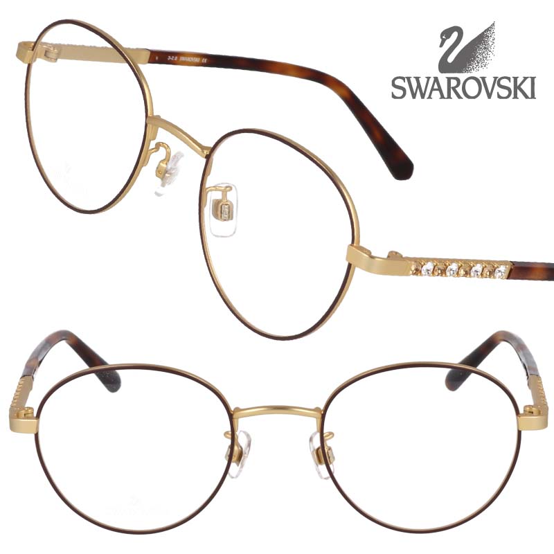 楽天市場】SWAROVSKI スワロフスキー メガネフレーム ブラック 眼鏡