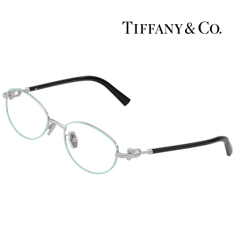 メガネ ティファニー TF1176D 6151 51サイズ ティファニーブルー シルバー TIFFANY&Co. TIFFANY 度付き 可 度なし レディース 女性用 眼鏡 メガネフレーム 眼鏡フレーム おしゃれ シンプル エレガント 正規品 国内正規 ハイブランド プレゼント 送料無料 飽きの来ない 人気|メガネサングラスのDOURAKU