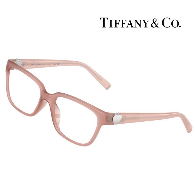 メガネ ティファニー TF2286D 8448 52 サイズ オパール ピンク TIFFANY＆Co. メガネ 眼鏡 度付き 可 度なし おしゃれ 上品 エレガント かわいい シンプル レディース メガネフレーム 女性用 プレゼント ギフト ハイブランド 高級 TIFFANY 眼鏡フレーム 伊達メガネ｜メガネサングラスのDOURAKU