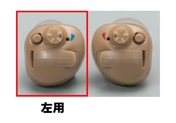 ﾆｺﾝ ｲﾔﾌｧｯｼｮﾝ NEF-10 Lﾖｳ 左耳 左用 補聴器 コンパクト 携帯 耳穴型 軽度 中程度 簡単調整 敬老｜メガネサングラスのDOURAKU