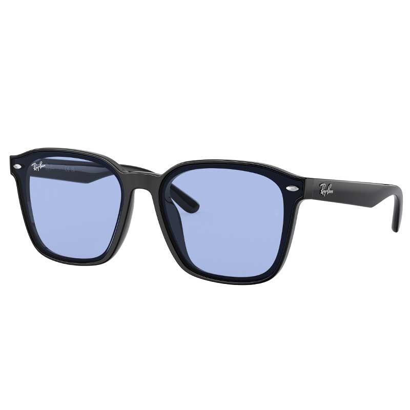 最新情報 サングラス Rayban レイバン Rb4392d 601 80 66 17 ブラック 黒 ブルー アジアンフィッティング Rayban 正規品 国内正規 Luxottica 保証書付き サングラス Uvカット 紫外線カット 紫外線対策 日焼け防止 ユニセックス 男女兼用 オシャレ シンプル フラット
