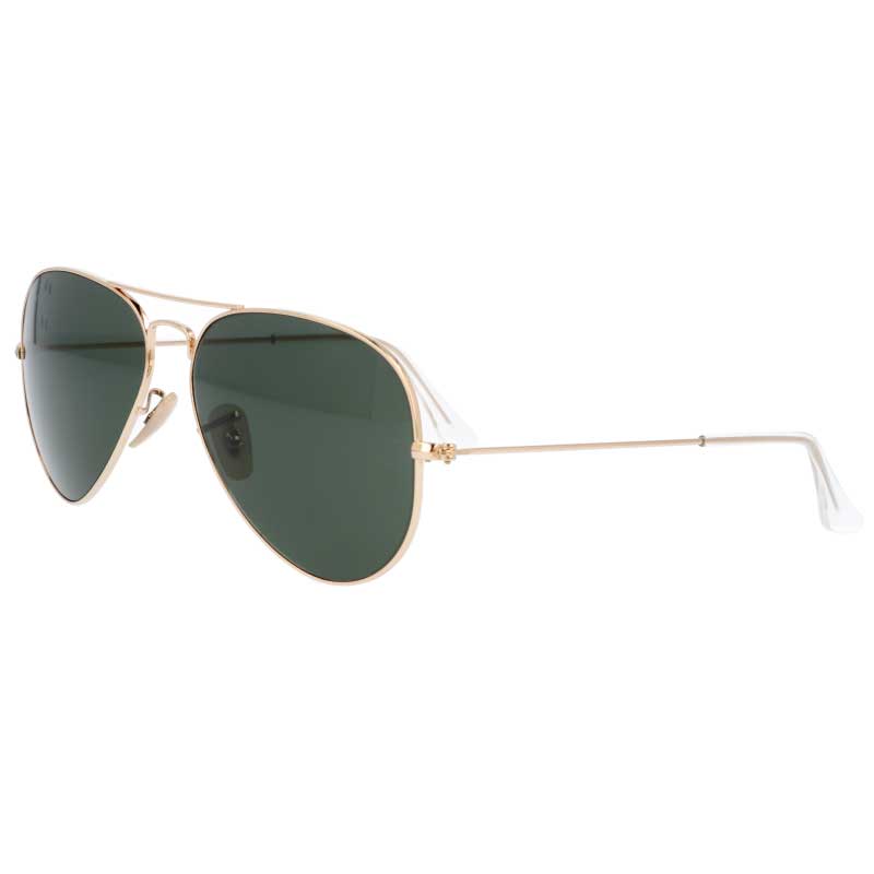 レイバン サングラス トップガン マーヴェリック RB3025 W3400 58サイズ ゴールド 金 アビエーター AVIATOR Ray-Ban rb3025 ツーブリッジ ダブルブリッジ ティアドロップ ICONS アイコン メンズ レディース Ray-Ban パイロット｜メガネサングラスのDOURAKU